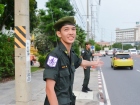 กิจกรรม &quot;รด.จิตอาสาเกษตร ส่งเสริมวินัยจราจร&quot; Image 13